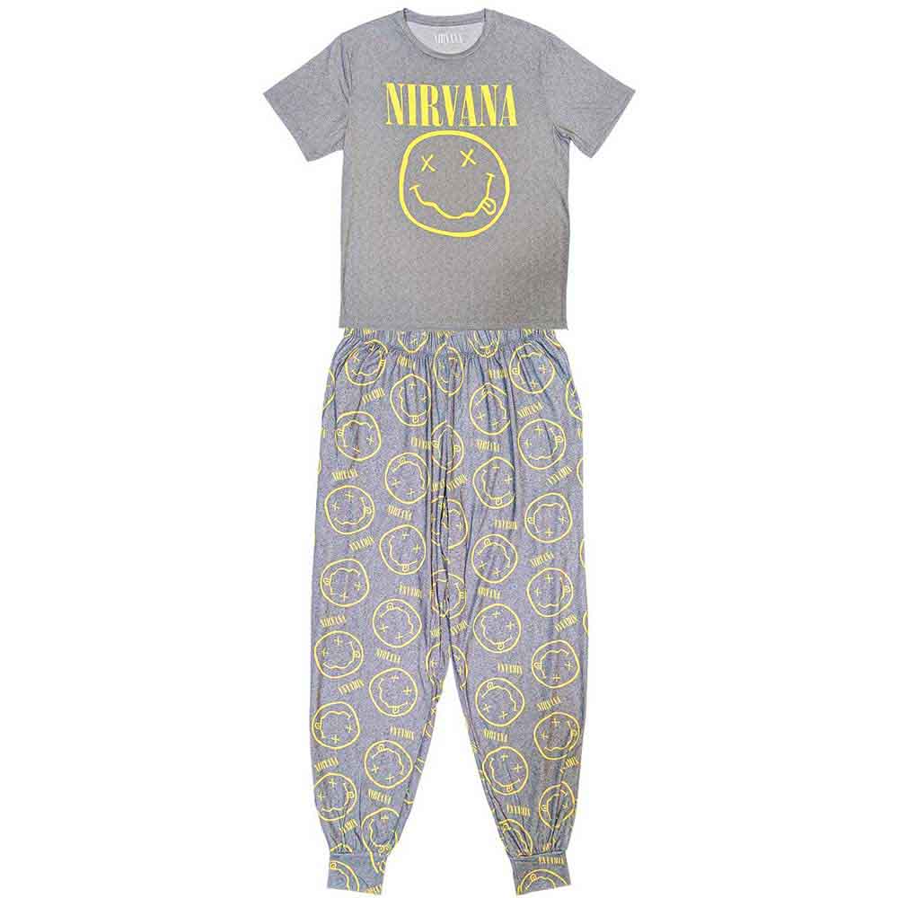 Nirvana Yellow Smile Ladies X-Small Pyjamas