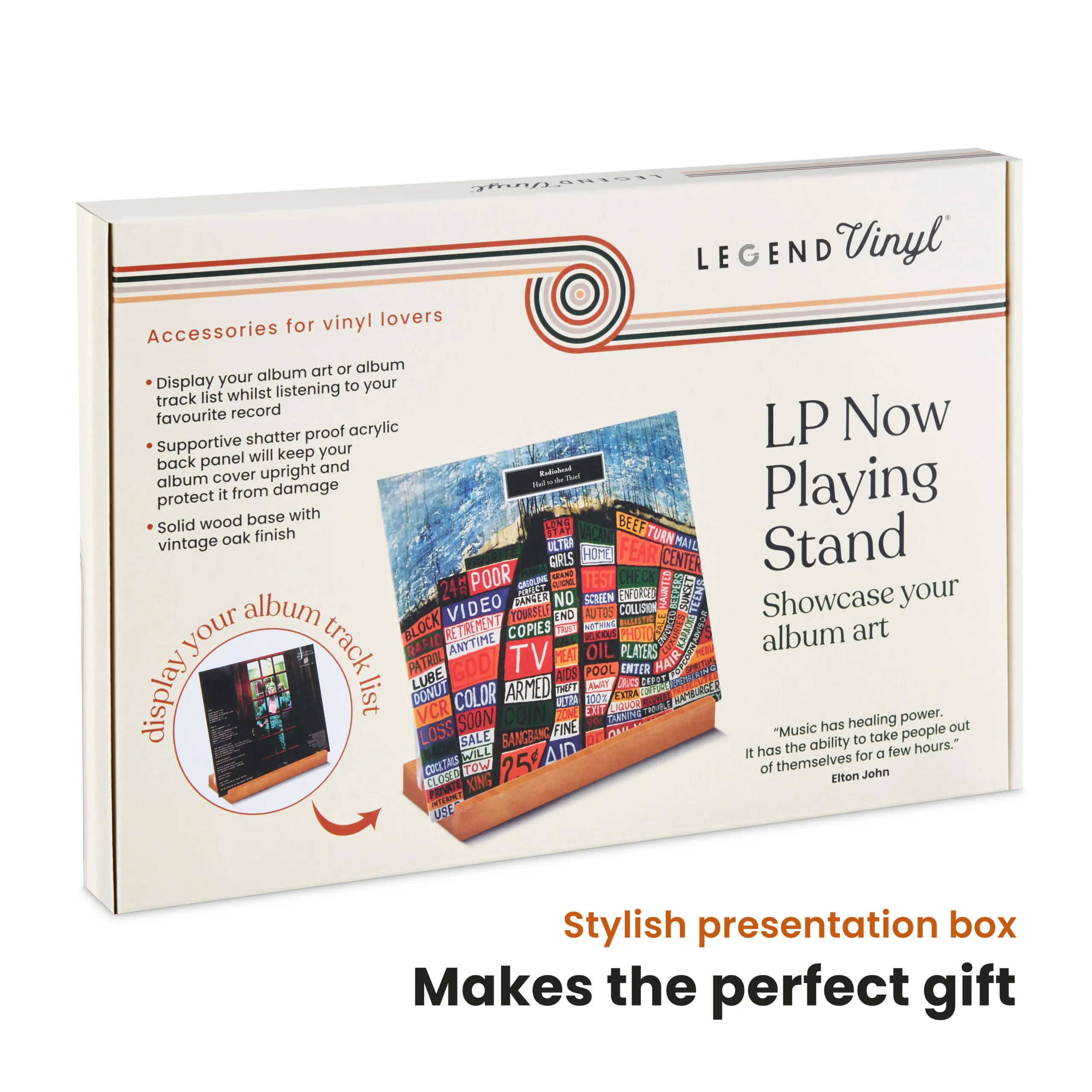 "Now Playing" Vinyl LP Display Stand By Legend Vinyl - Image 3