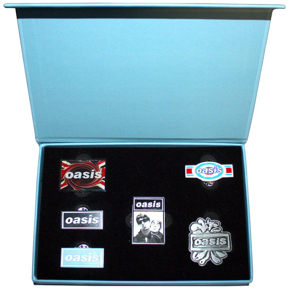 Oasis Pin Badge Set