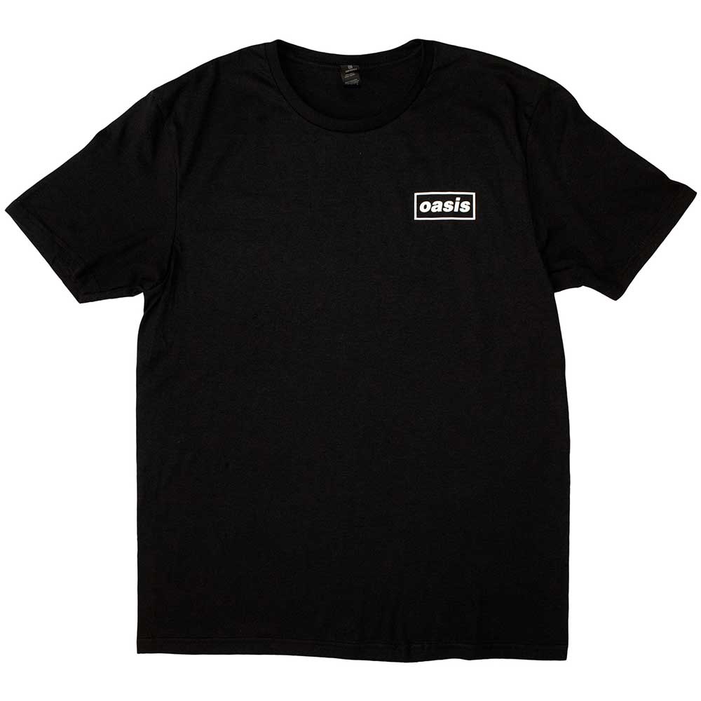 Oasis Some Might Say Lyric Black Large T-Shirt