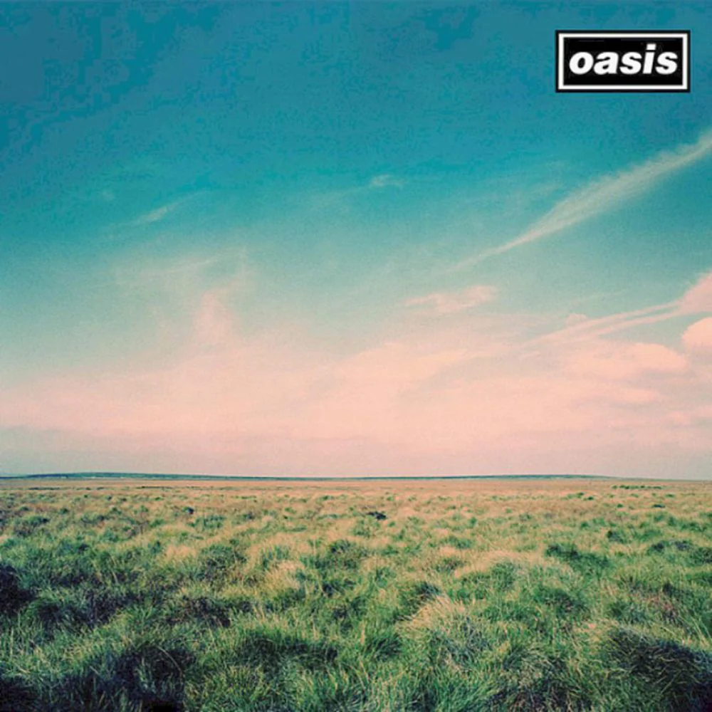Oasis Whatever 7" Vinyl Single Pink & Blue Spatter Colour 2025 - Image 2