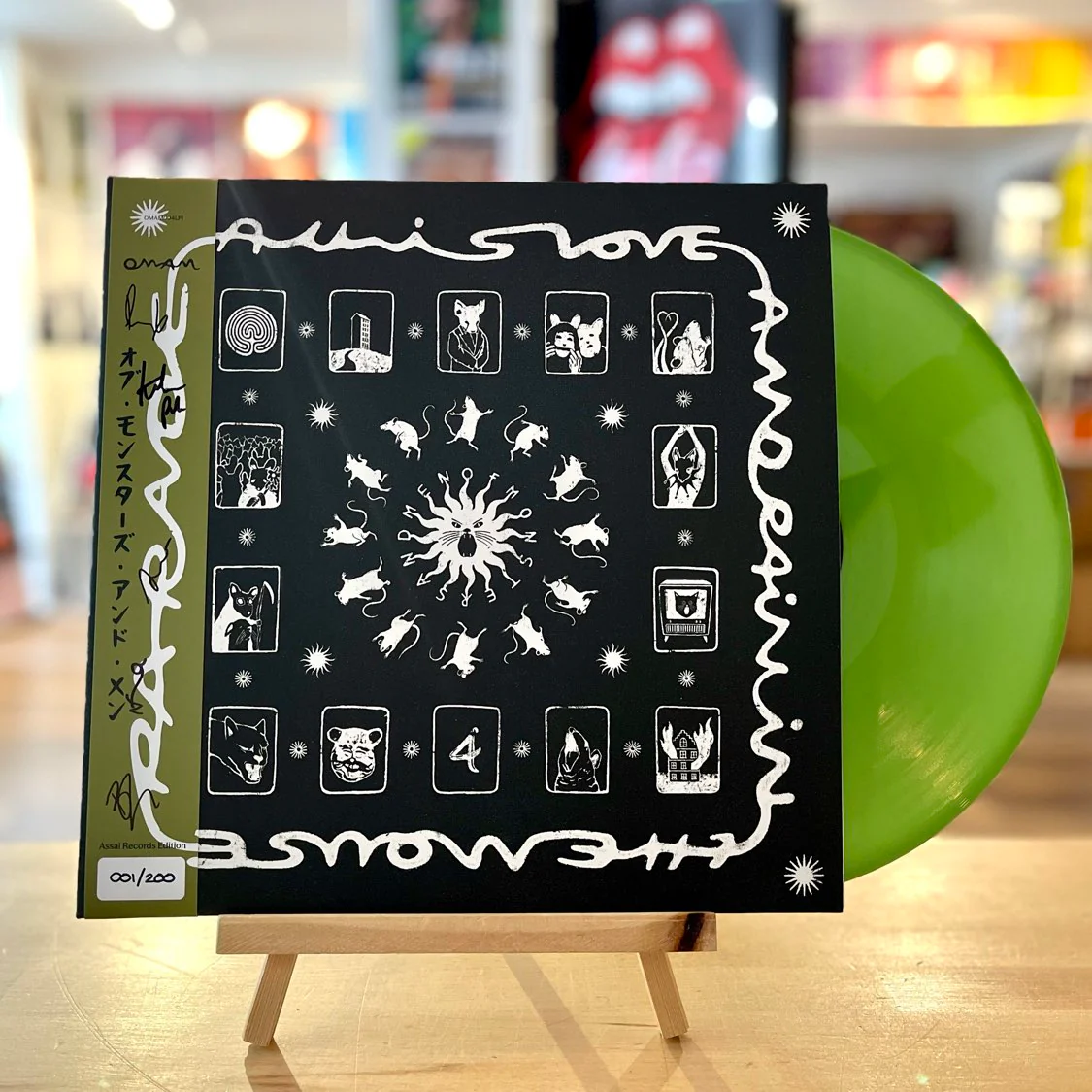 Of Monsters and Men All Is Love and Pain in the Mouse Parade Vinyl LP Signed Assai Obi Edition Olive Colour 2025