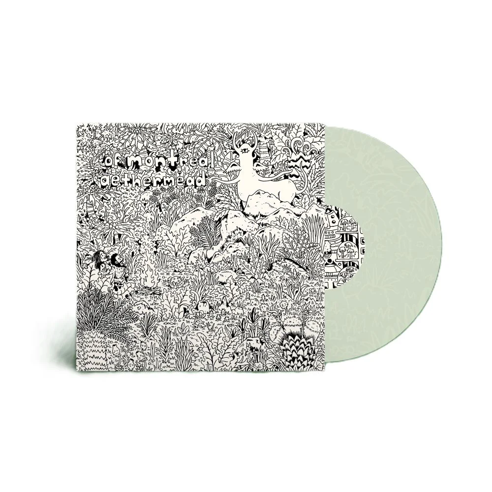 of Montreal aethermead Vinyl LP Cloudy Clear Colour Due Out 05/06/26