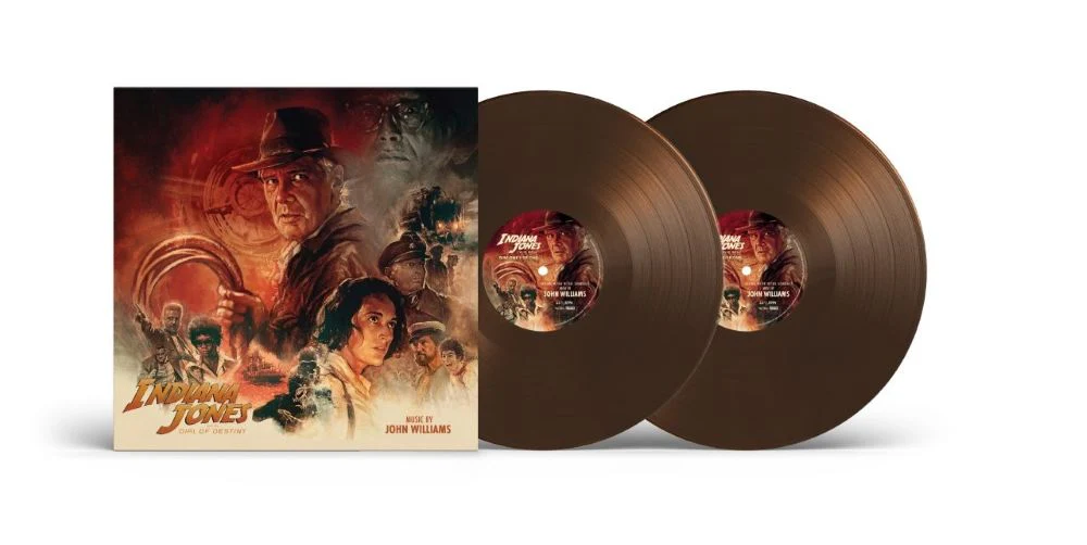 John Williams Indiana Jones and the Dial of Destiny Vinyl LP Brown Colour Due Out 05/06/26