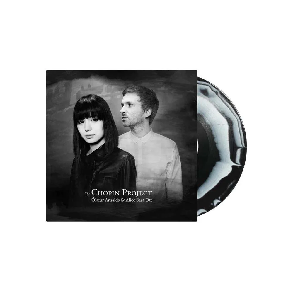 Ólafur Arnalds The Chopin Project Vinyl LP Black & White Marble Colour 2024