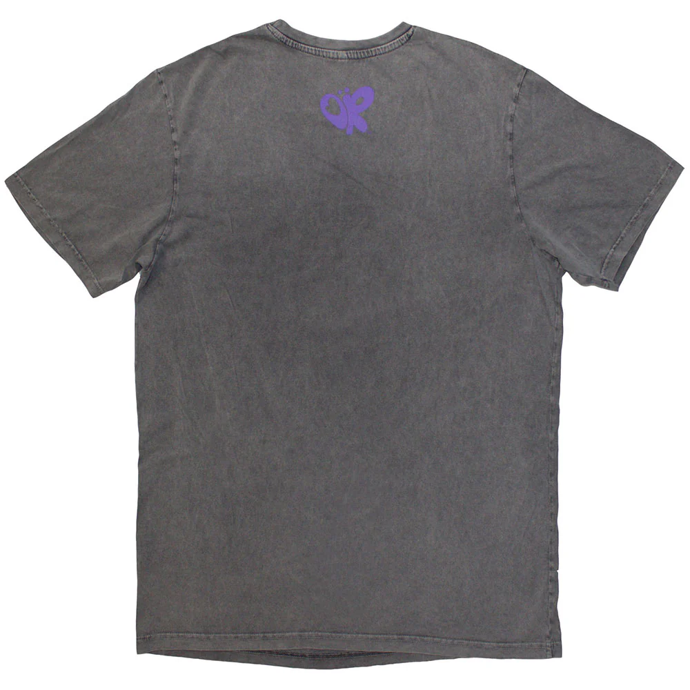 Olivia Rodrigo Guts Album Cover Grey Wash Medium T-Shirt - Image 2