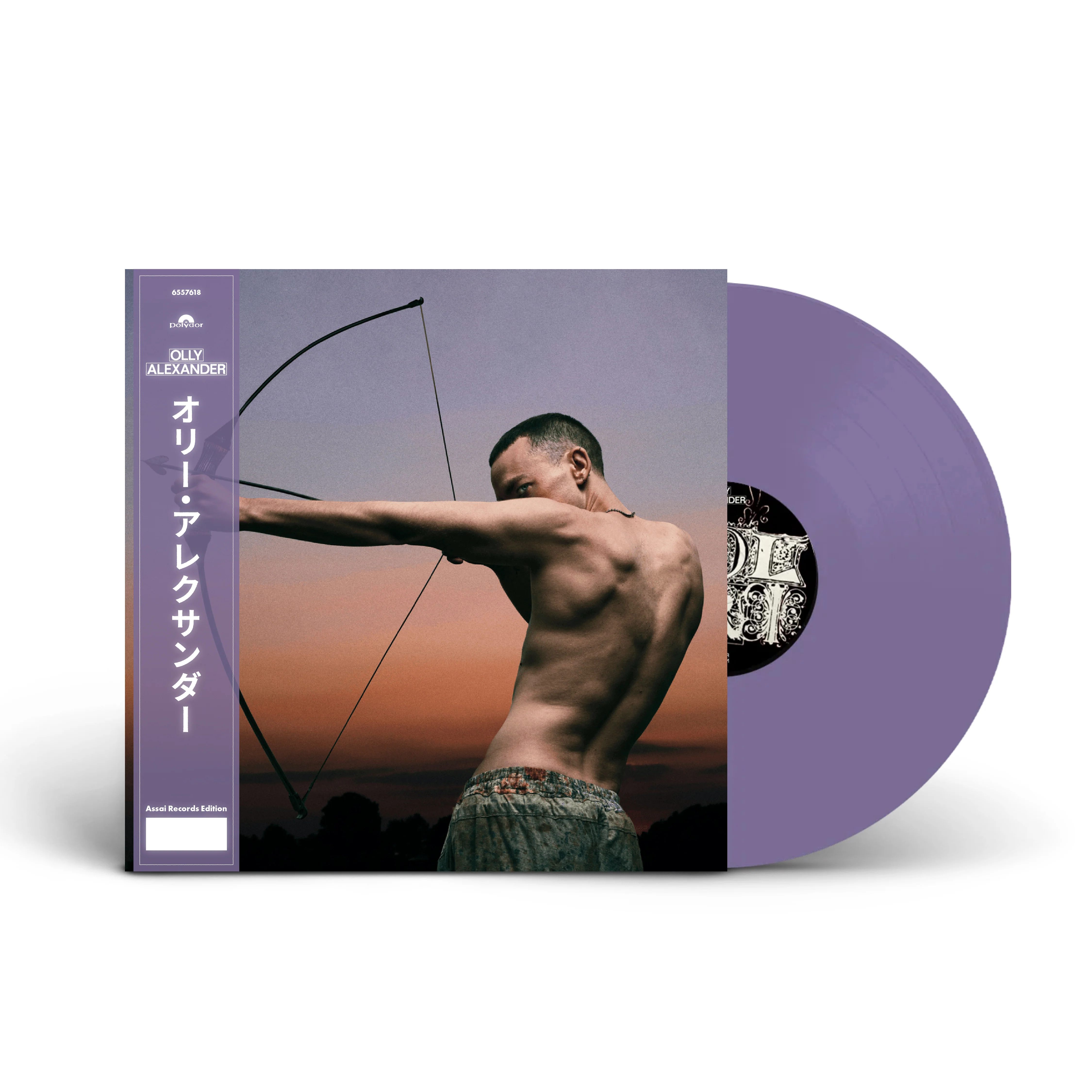 Olly Alexander Polari Vinyl LP Signed Assai Obi Edition Transparent Purple Colour 2025 - Image 2