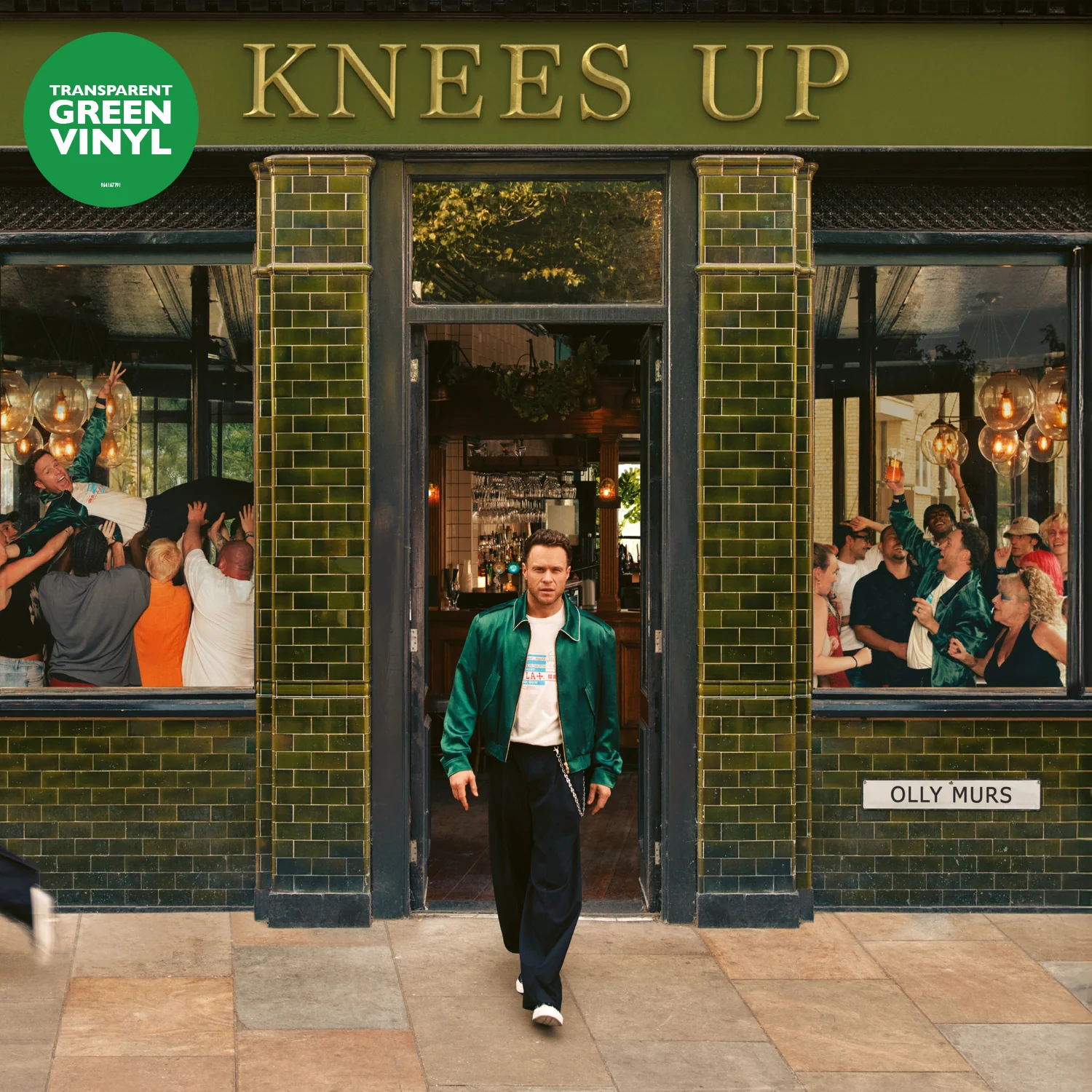 Olly Murs Knees Up Vinyl LP Transparent Green Colour 2025