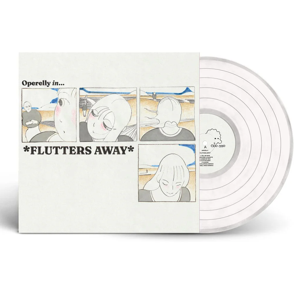 Operelly *Flutters Away* / Handwriting Practice No. 1 Vinyl LP Ultra Clear Colour 2026