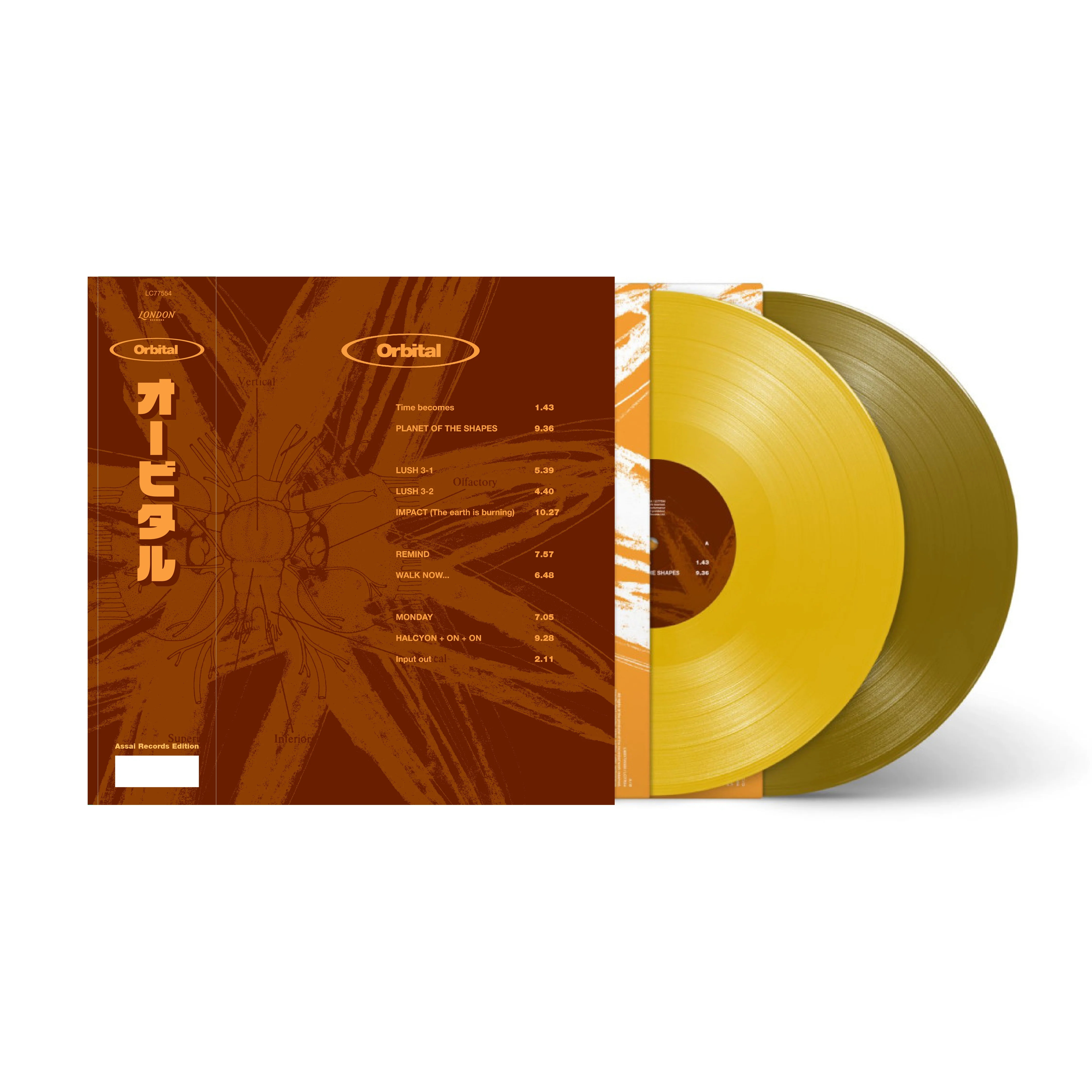 Orbital Orbital (The Brown Album) Vinyl LP Signed Assai Obi Editions 2025 - Image 3