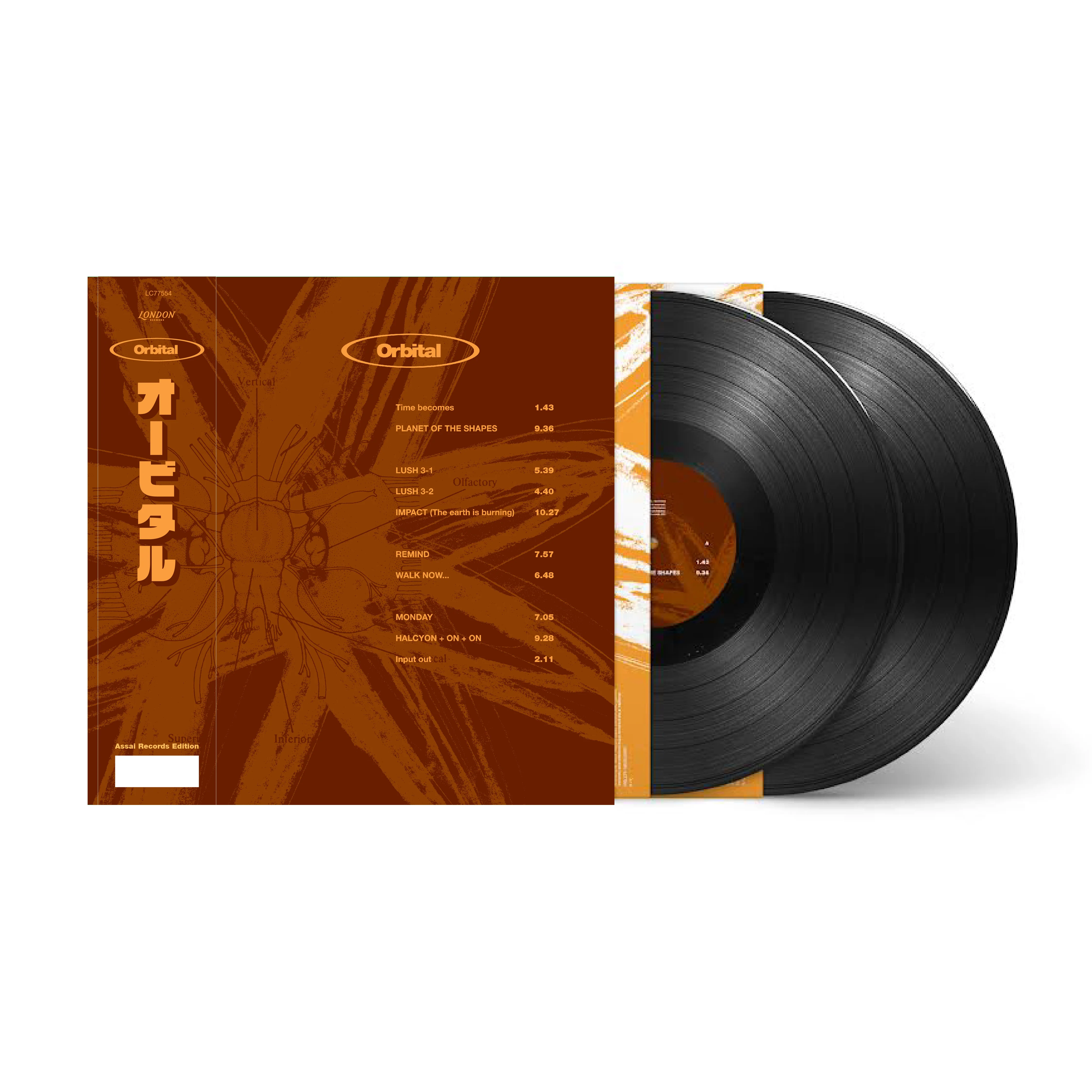 Orbital Orbital (The Brown Album) Vinyl LP Signed Assai Obi Editions 2025 - Image 4