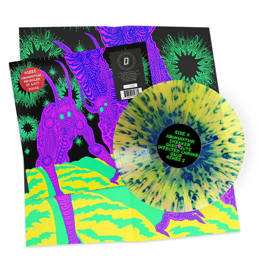OSEES Abomination Revealed At Last Vinyl LP 2025 Ltd Dinked Edition #356