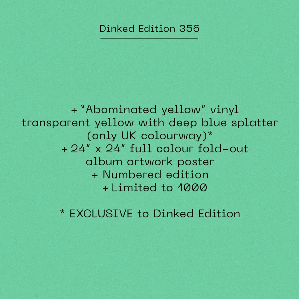 OSEES Abomination Revealed At Last Vinyl LP 2025 Ltd Dinked Edition #356 - Image 2
