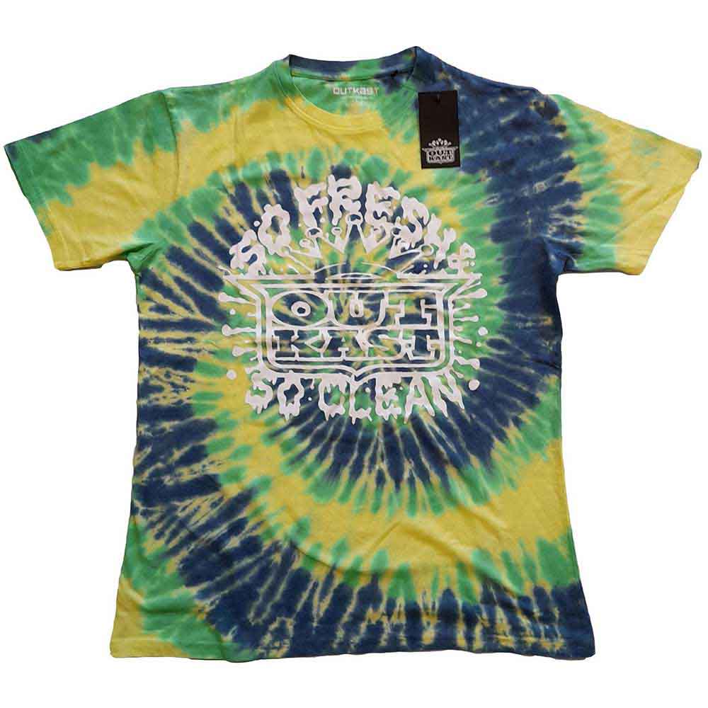 Outkast So Fresh Wash Green Small T-Shirt