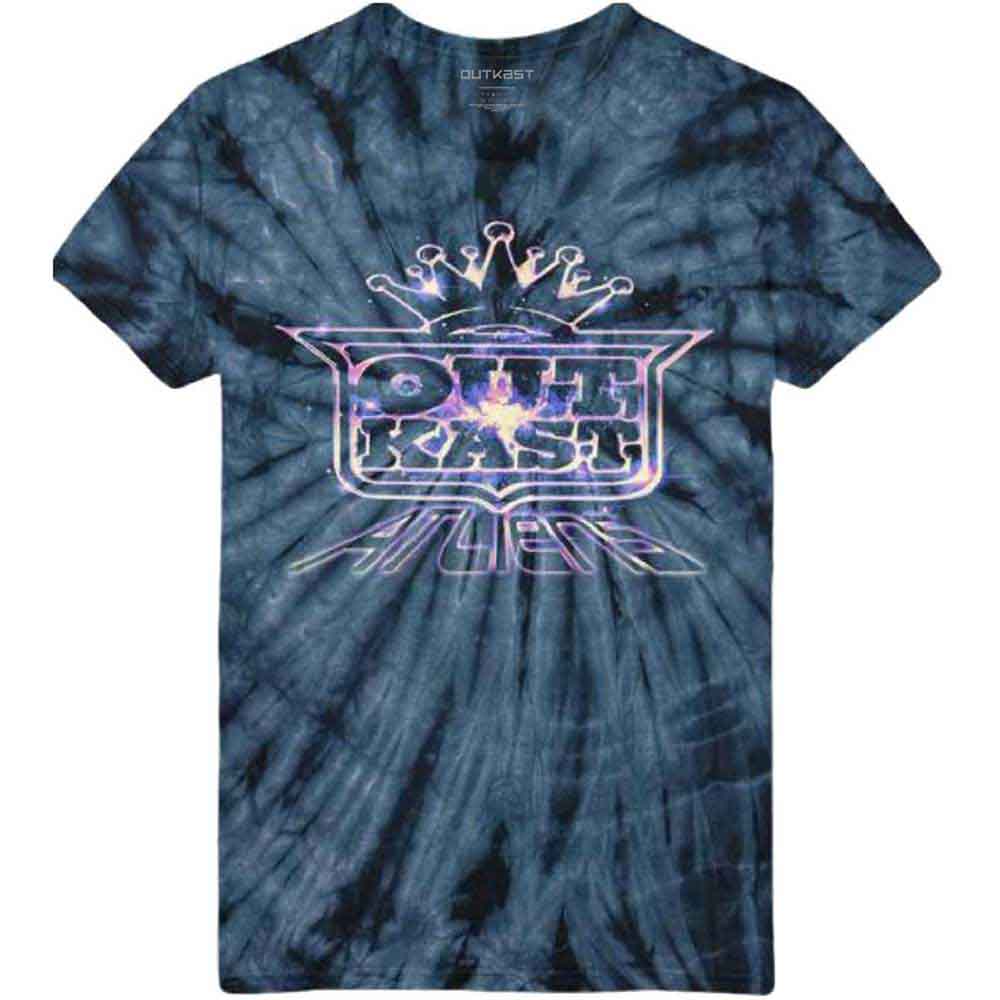 Outkast Space ATLiens Wash Blue XX-Large T-Shirt