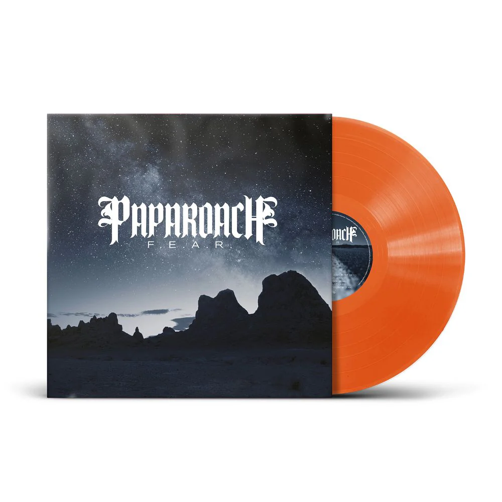 Papa Roach F.E.A.R. Vinyl LP Indies Orange Colour 2025