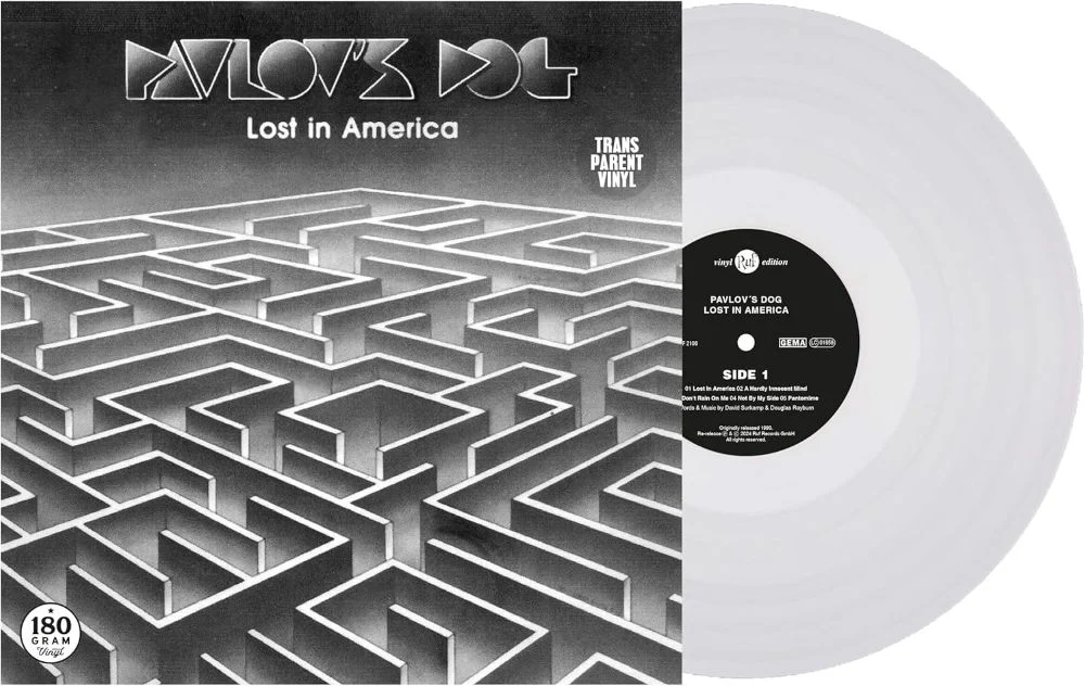 Pavlov's Dog Lost In America Vinyl LP Transparent Colour 2025
