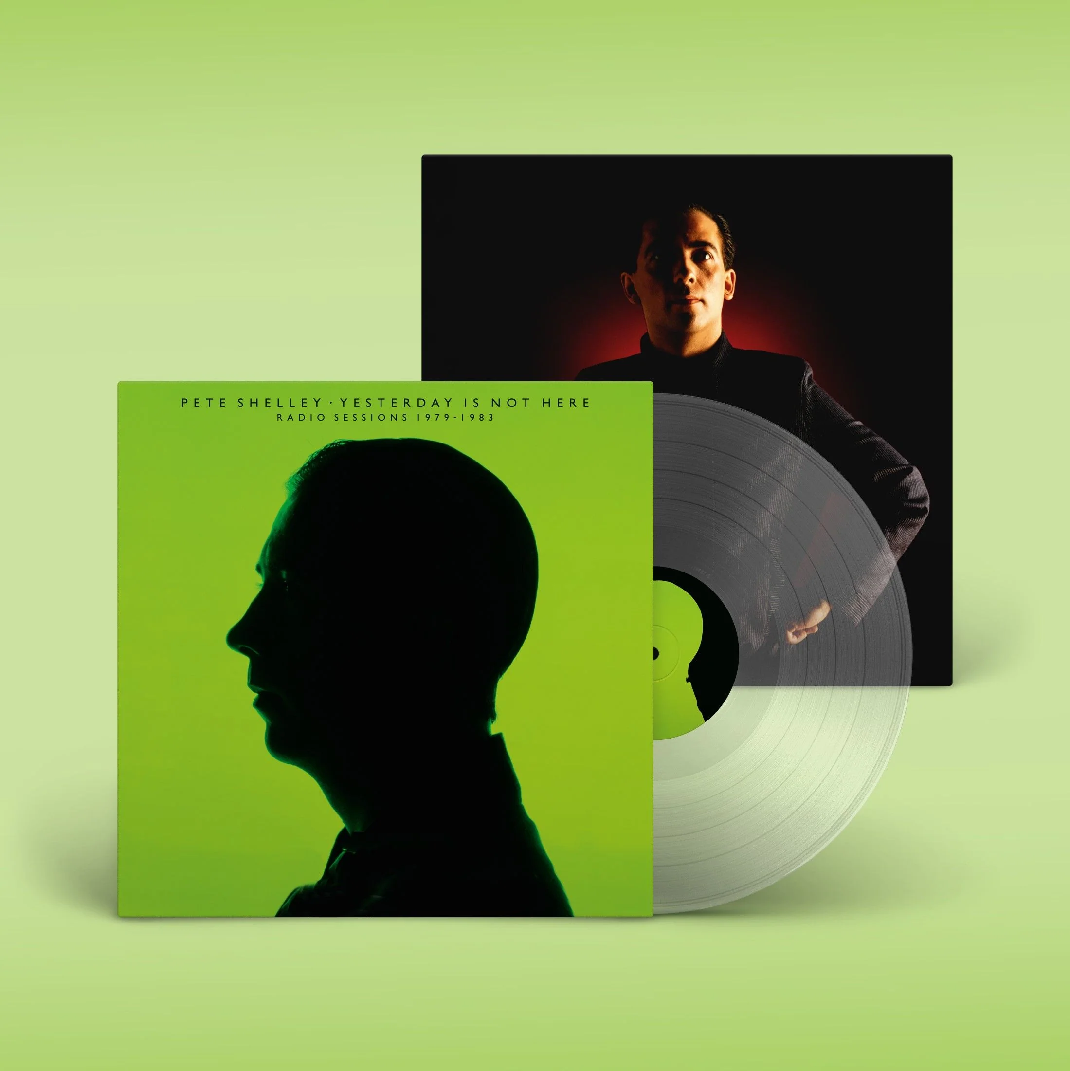 Pete Shelley Yesterday Is Not Here: Radio Sessions 1979 - 1983 Vinyl LP Clear Colour RSD 2025 - Image 2