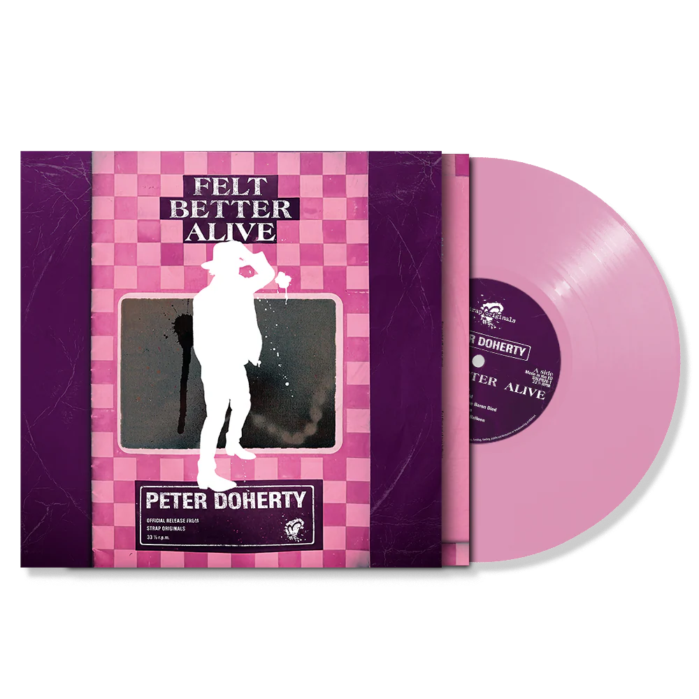 Peter Doherty Felt Better Alive Vinyl LP Indies Light Rose Colour 2025