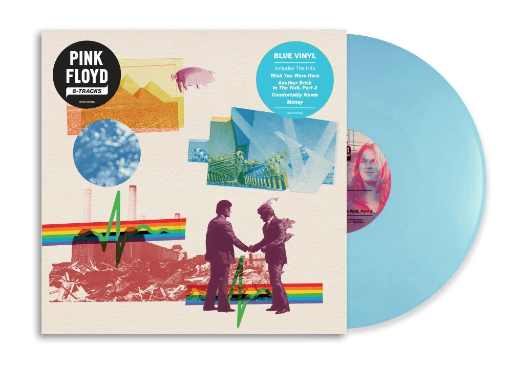 Pink Floyd 8-Tracks Vinyl LP Blue Colour Due Out 05/06/26