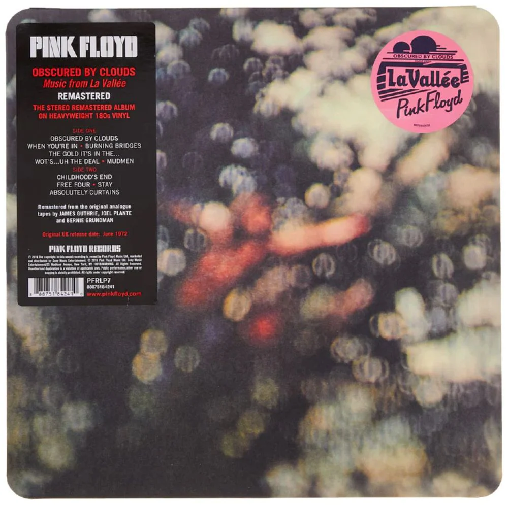 Pink Floyd Obscured By Clouds Vinyl LP Reissue 2025