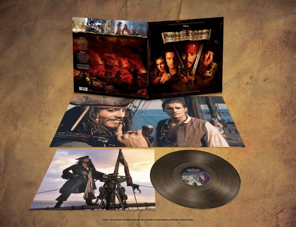 Pirates of the Caribbean: Curse of the Black Pearl Vinyl LP Black Ice Colour 2025 - Image 2