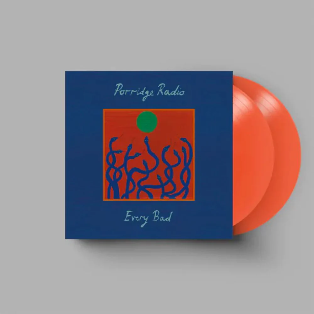 Porridge Radio Every Bad Deluxe Vinyl LP Flame Orange Opaque Colour NAD 2025