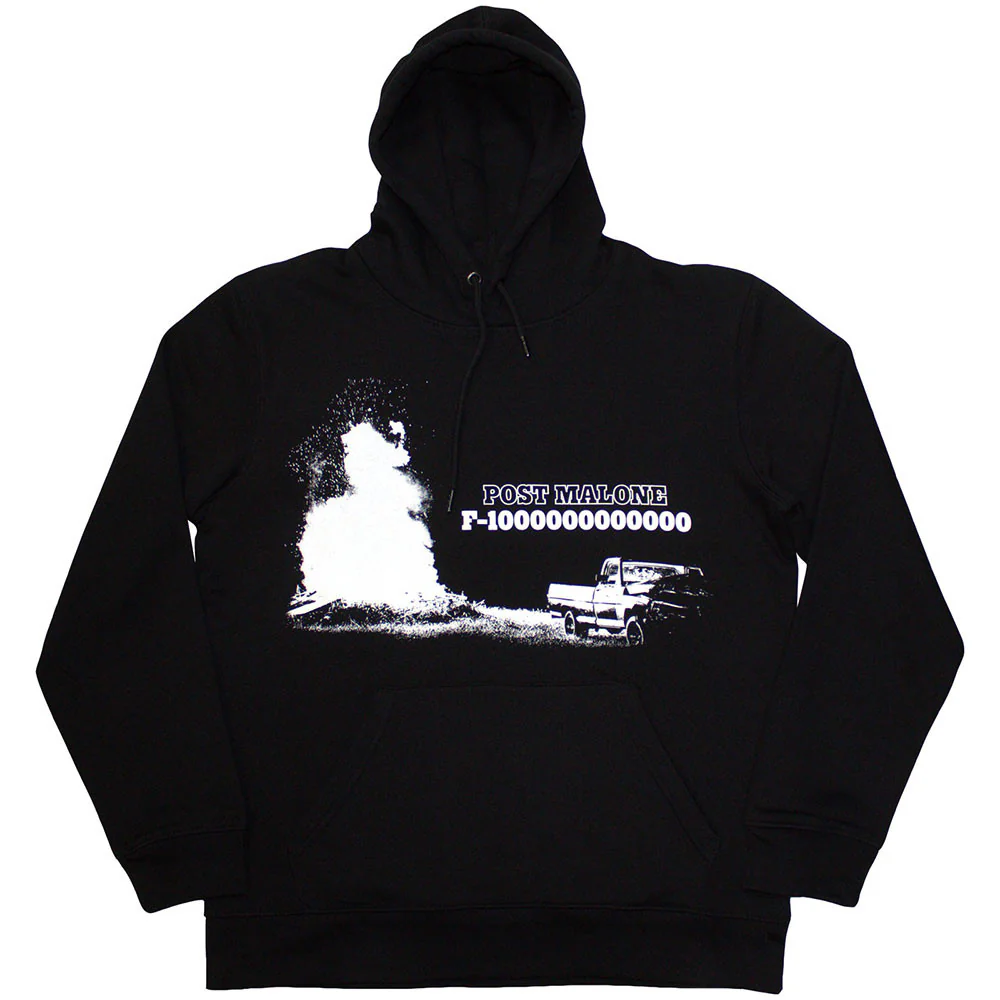 Post Malone Truck Black Large Hoodie