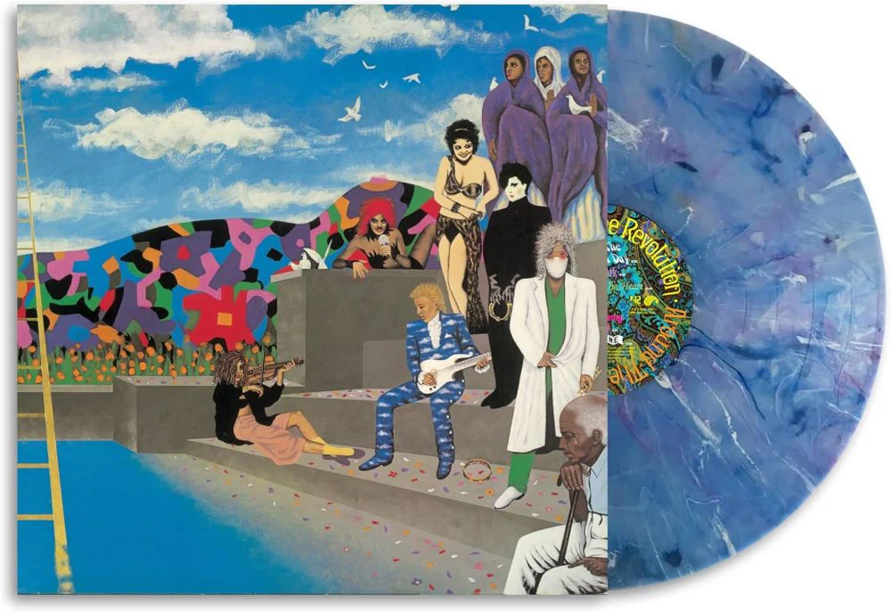 Prince And The Revolution Around The World In A Day Vinyl LP Blue Marble Colour 2025