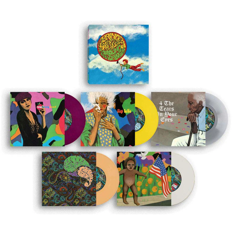 Prince & The Revolution Around The World In A Day - The Singles Collection 7" Vinyl Single Box Set Black Friday 2025