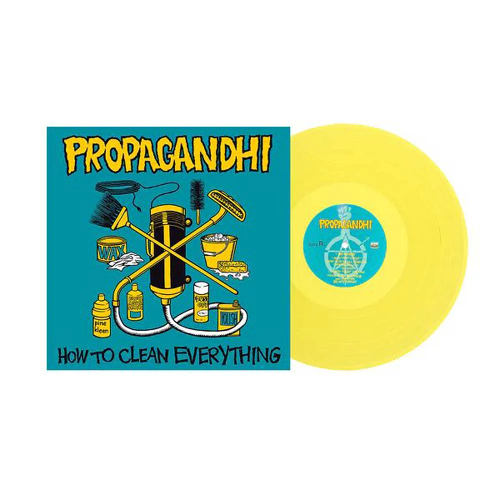 Propagandhi How To Clean Everything Vinyl LP Indies Transparent Yellow Colour 2026