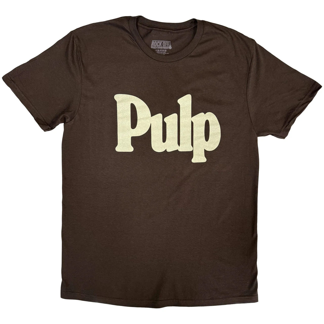 Pulp Logo Brown Large T-Shirt