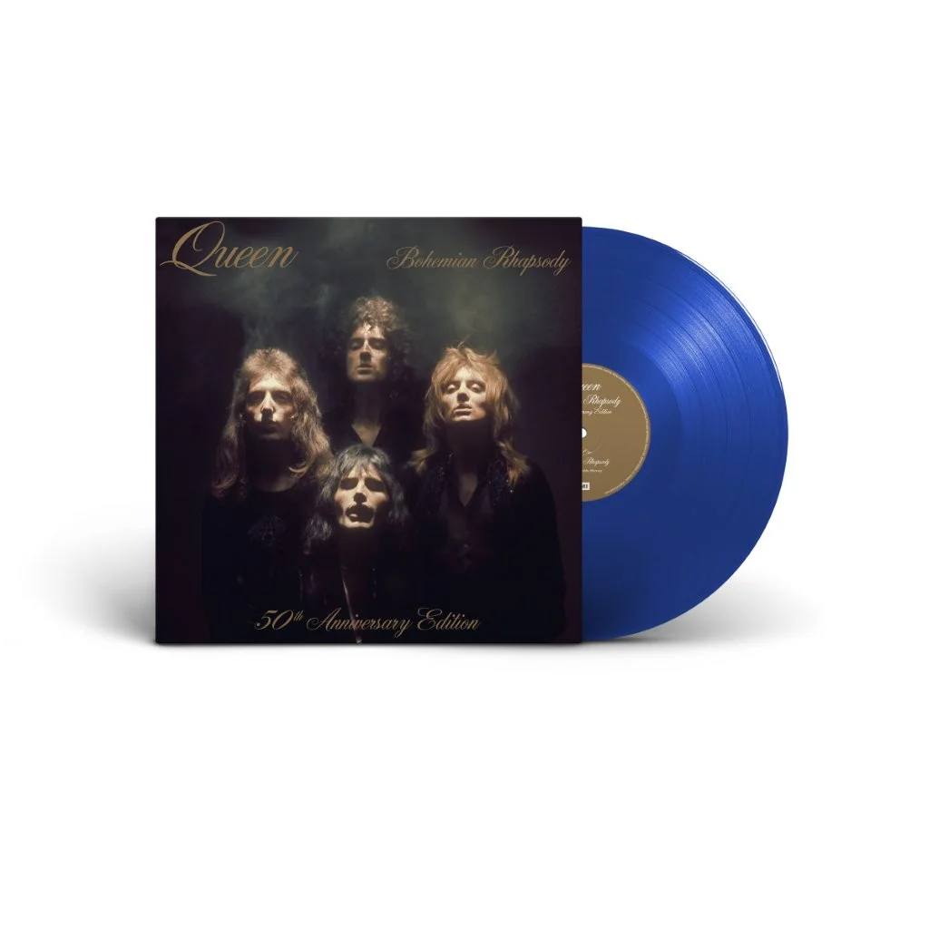 Queen Bohemian Rhapsody 12" Vinyl Single Transparent Blue Colour 2025 - Image 3