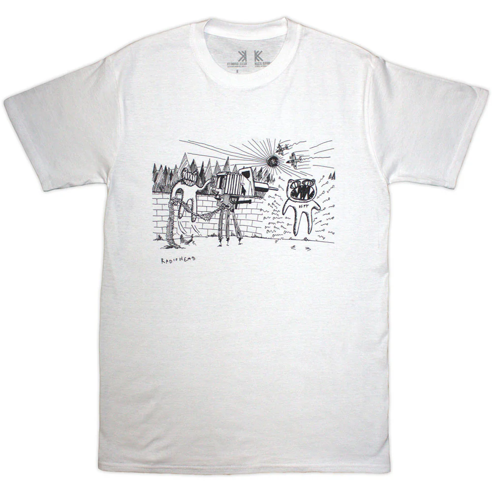 Radiohead Despot Note Pad White XX-Large T-Shirt