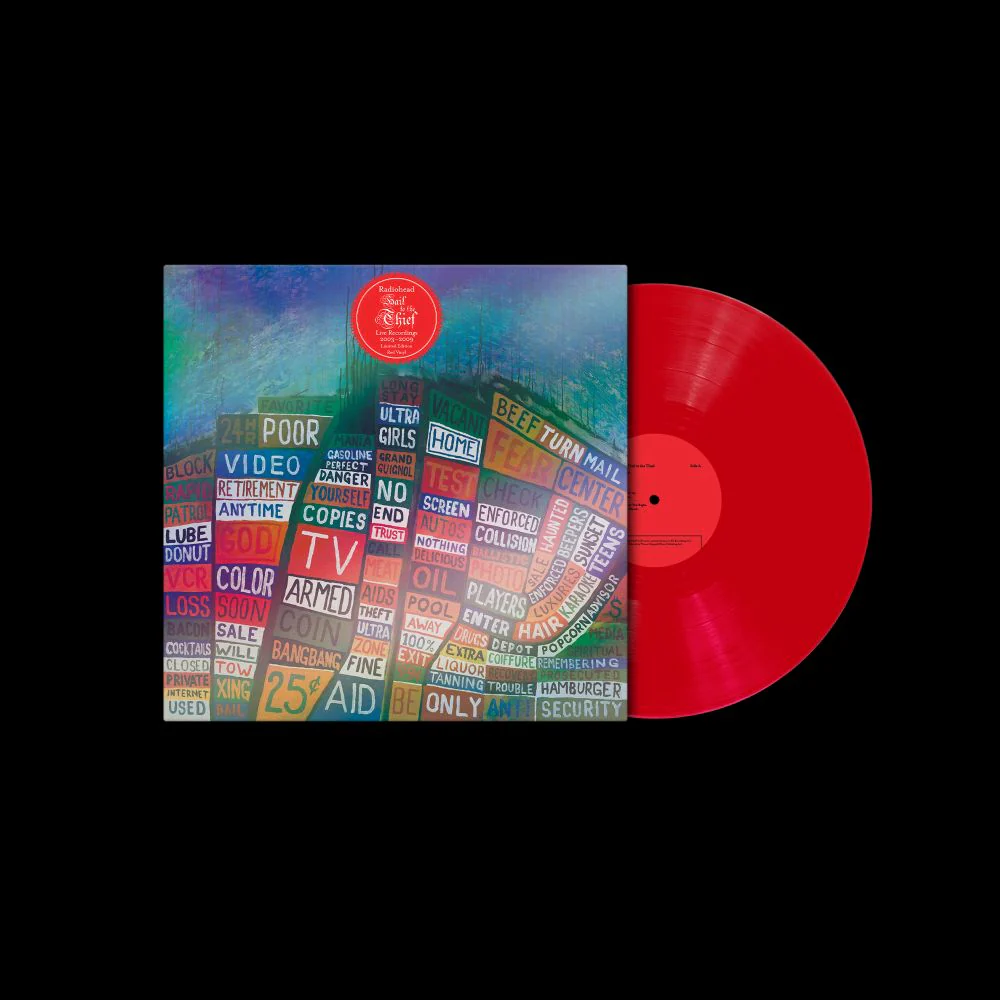 Radiohead Hail To The Thief (Live Recordings 2003-2009) Vinyl LP Indies Opaque Red Colour 2025 - Image 2