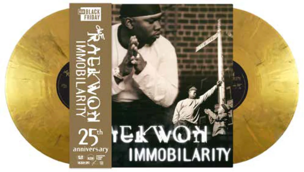 Raekwon Immobilarity 25th Anniversary Gold Colour Black Friday 2025 - Image 2