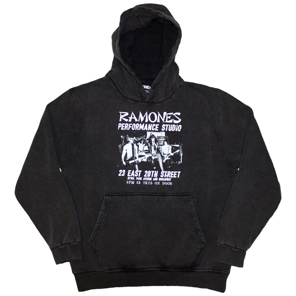 Ramones Charcoal Grey XL Hoodie