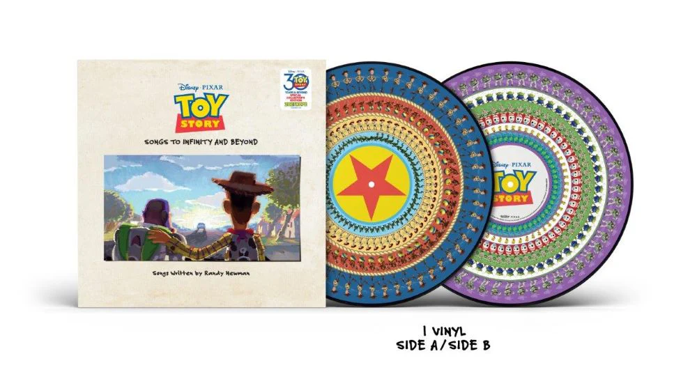 Randy Newman Toy Story: Songs to Infinity and Beyond Vinyl LP Zoetrope Picture Disc 2025