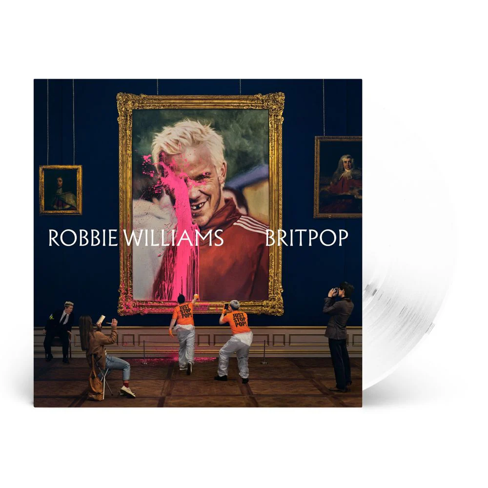 Robbie Williams BRITPOP Vinyl LP White Colour 2026