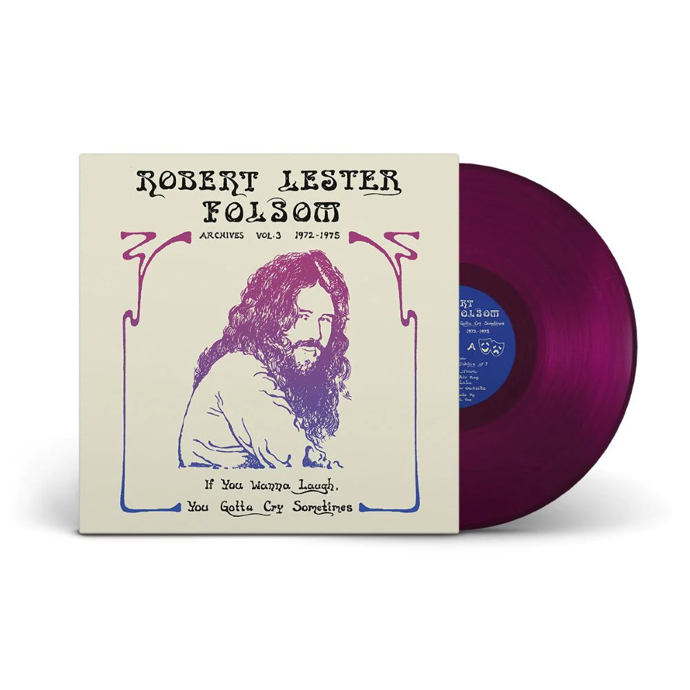 Robert Lester Folsom If You Wanna Laugh, You Gotta Cry Sometimes: Archives Vol. 3, 1972-1975 Vinyl LP Purple Reverie Colour 2026