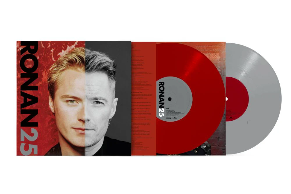 Ronan Keating Ronan25 Vinyl LP Red & Silver Colour 2025