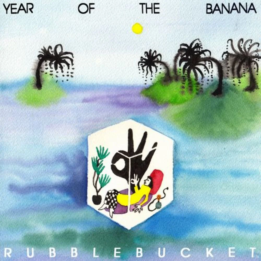 Rubblebucket Year Of The Banana Vinyl LP Yellow & Brown Splatter Colour 2024