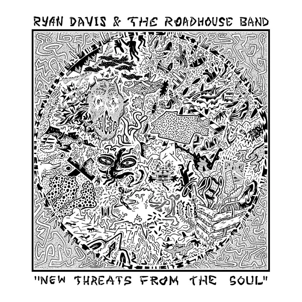 Ryan Davis & the Roadhouse Band New Threats From the Soul Vinyl LP Indies White Colour 2025 - Image 2