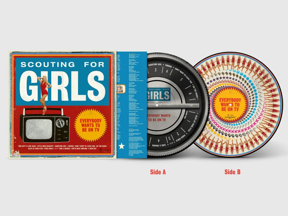 Scouting for Girls Everybody Wants To Be On TV Vinyl LP Picture Disc 2025 - Image 2