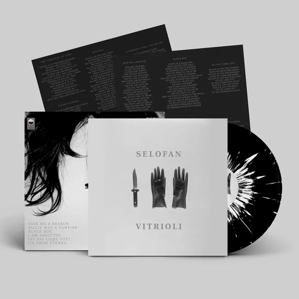 Selofan Vitroli Vinyl LP Black with White Splatter Colour 2026