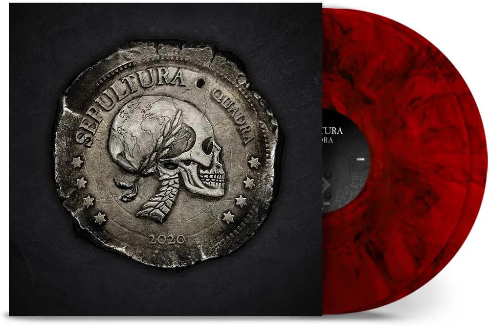 Sepultura Quadra Vinyl LP Ruby Red MarbleColour 2024