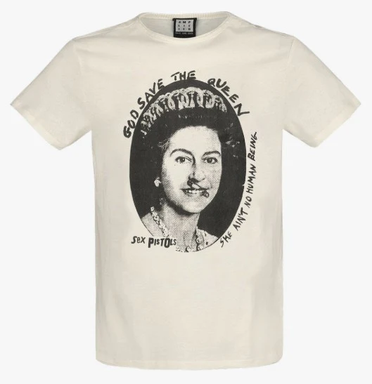 Sex Pistols God Save The Queen Amplified XL T-Shirt