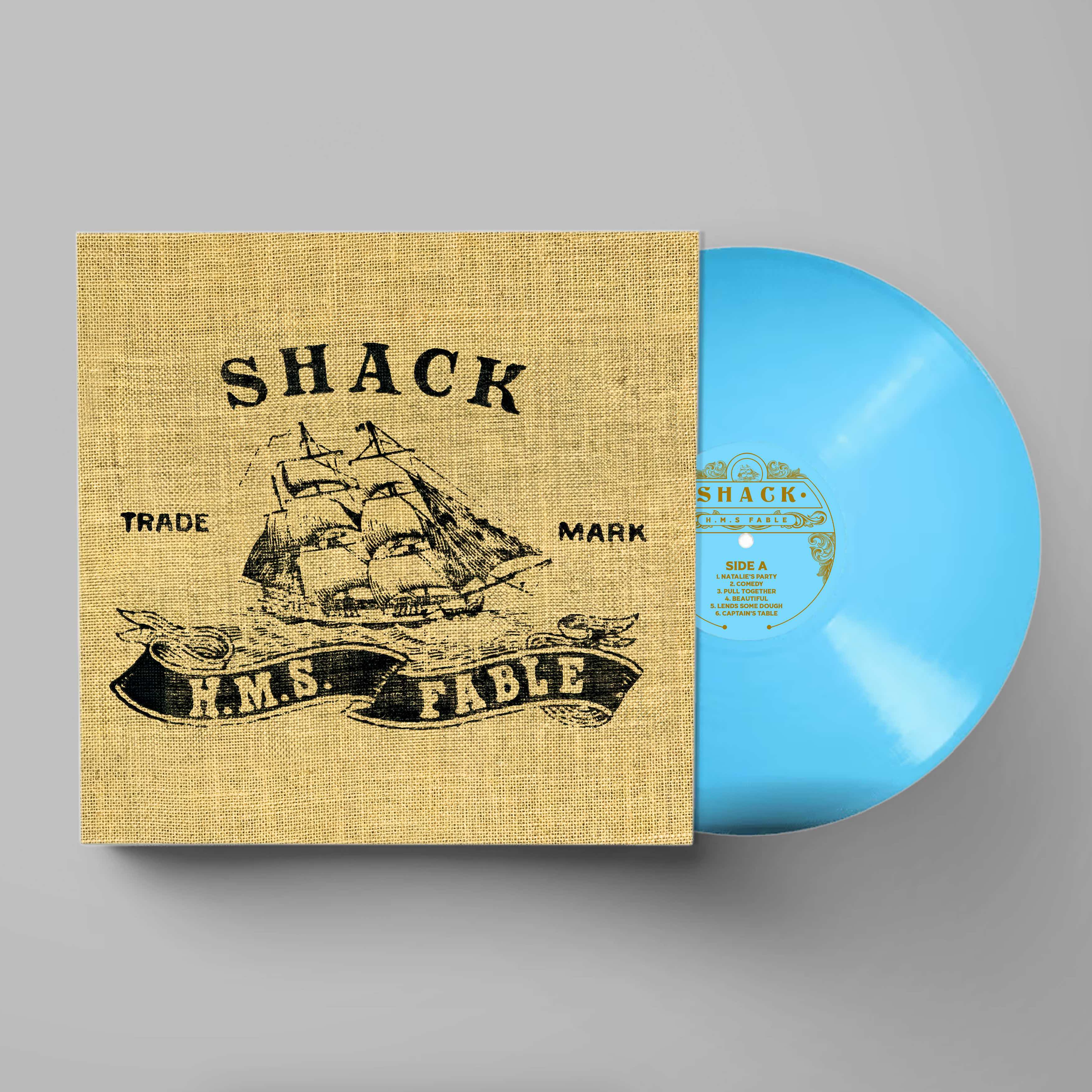 Shack H.M.S. Fable Vinyl LP Blue Colour National Album Day 2024 - Image 2