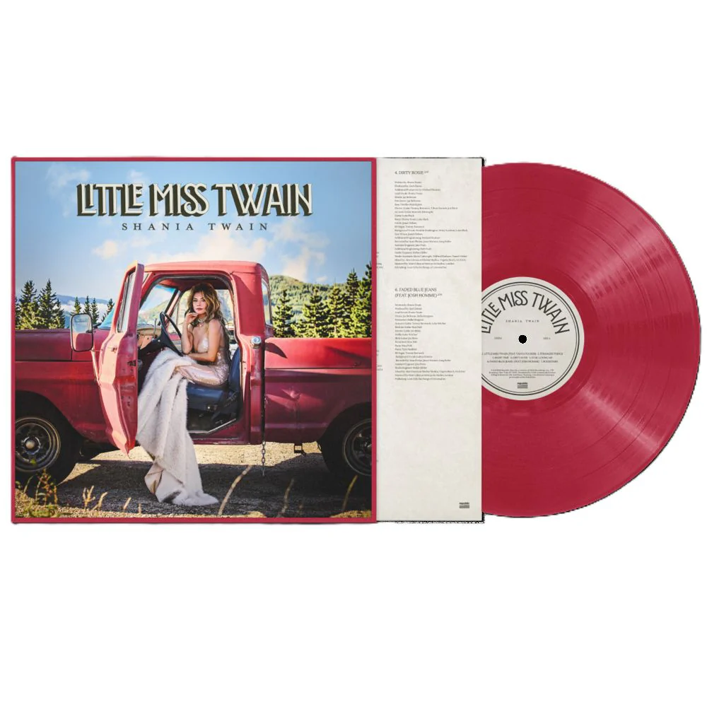 Shania Twain Little Miss Twain Vinyl LP Rosie Red Colour Due Out 24/07/26