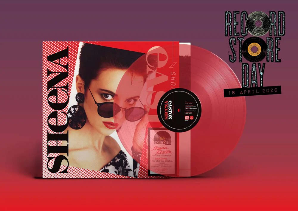Sheena Easton Shockwave Vinyl LP Transparent Red Colour RSD 2026
